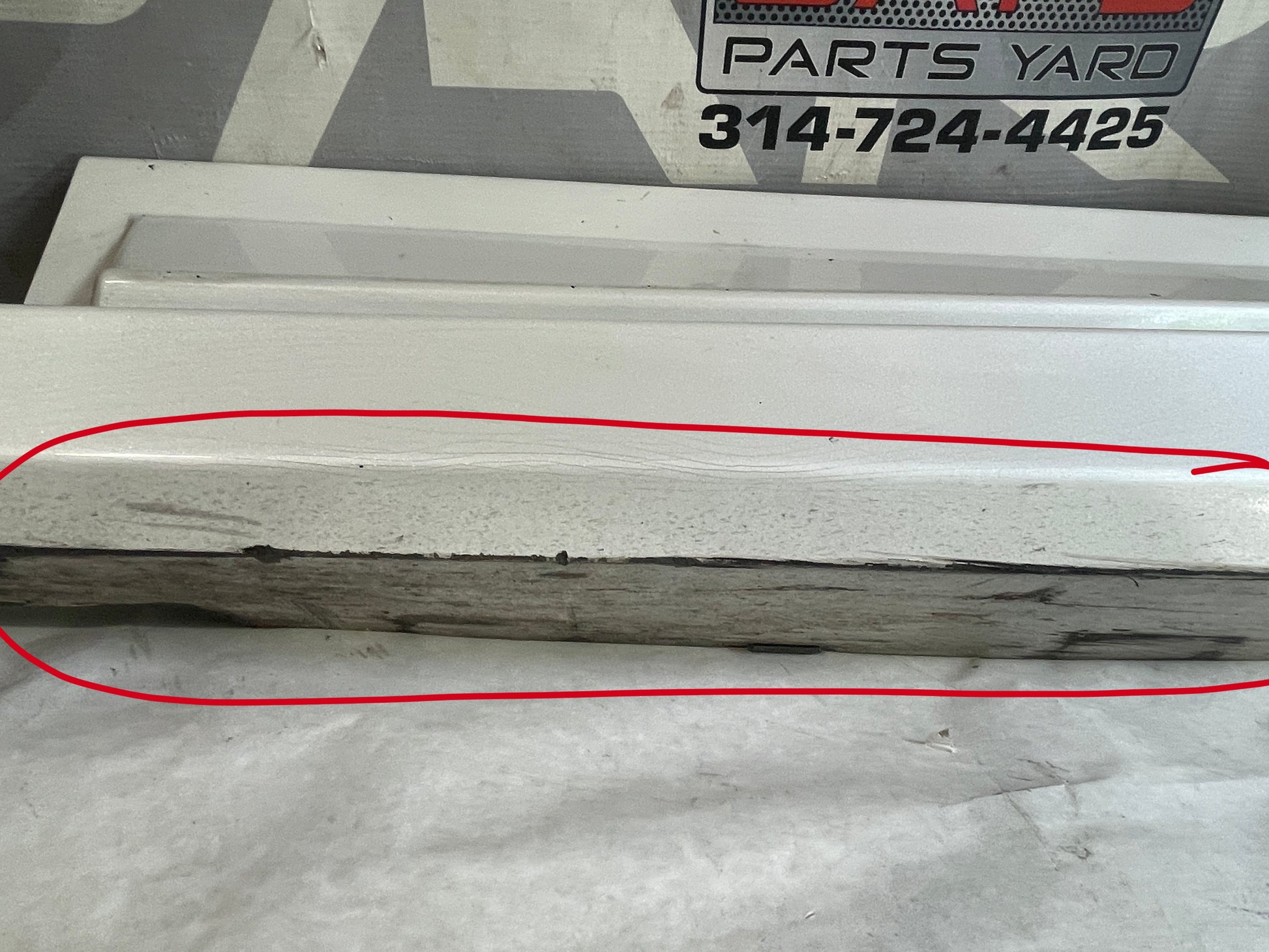 2018 Cadillac CTS-V LH Driver Rocker Molding Panel OEM - Day's Parts Yard