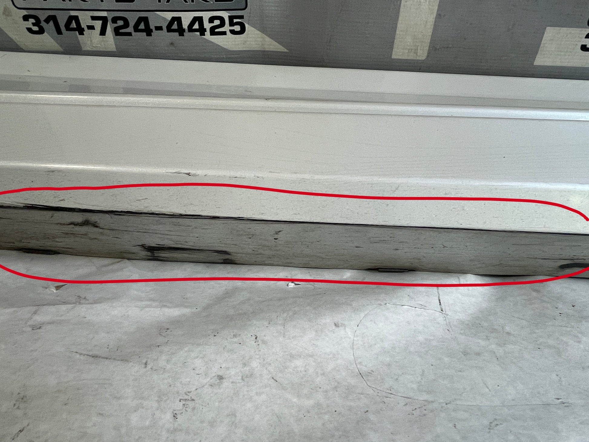 2018 Cadillac CTS-V LH Driver Rocker Molding Panel OEM - Day's Parts Yard