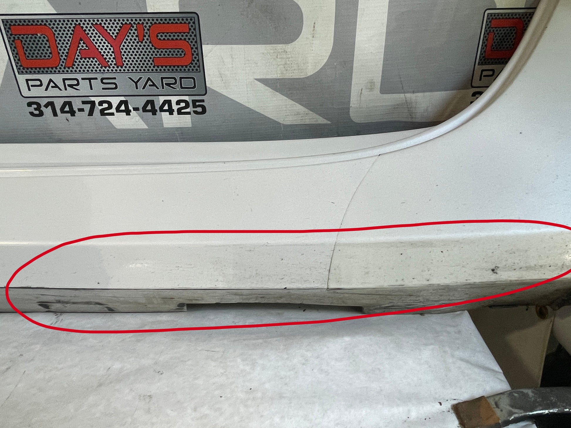 2018 Cadillac CTS-V LH Driver Rocker Molding Panel OEM - Day's Parts Yard