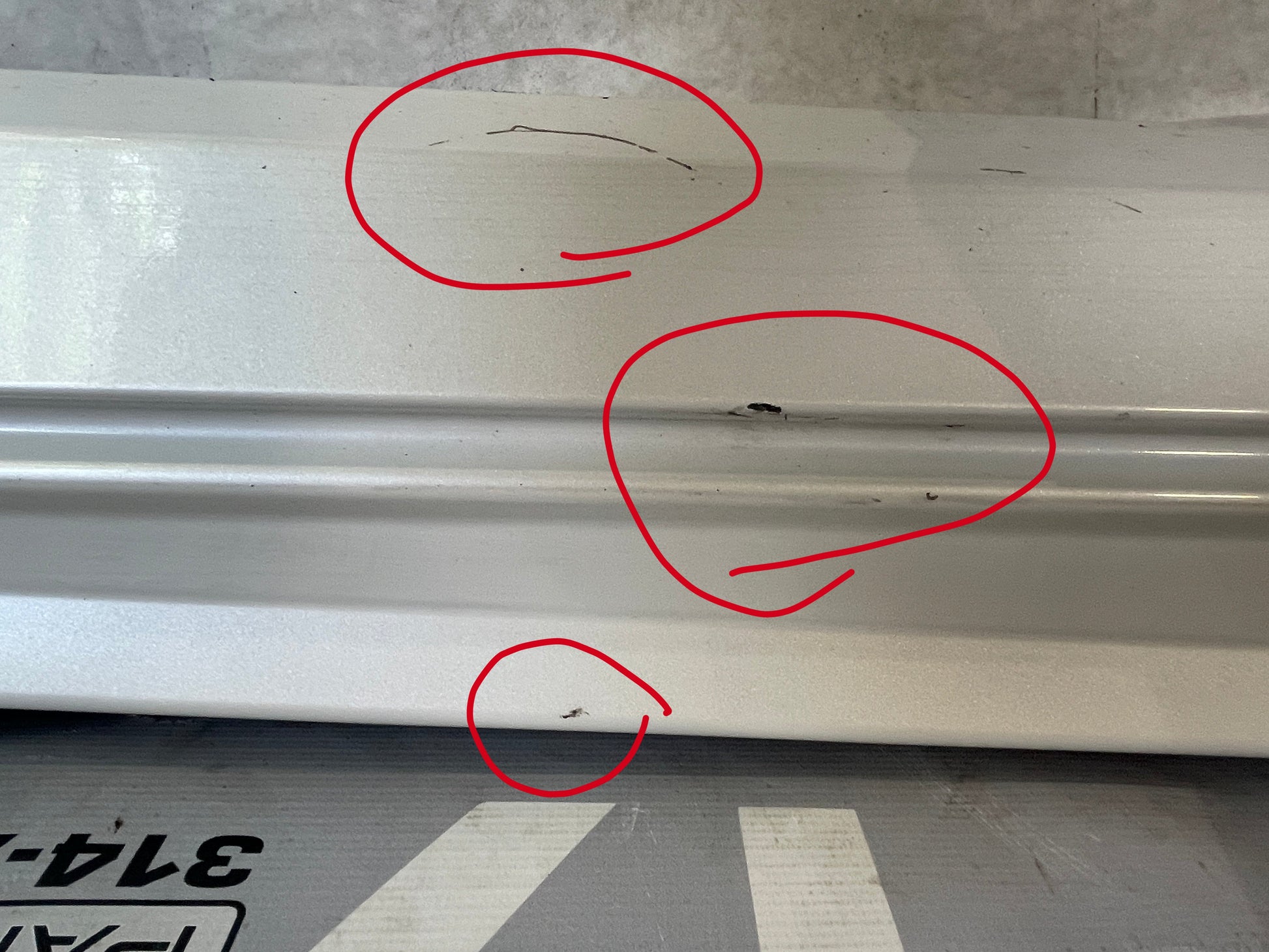 2018 Cadillac CTS-V LH Driver Rocker Molding Panel OEM - Day's Parts Yard