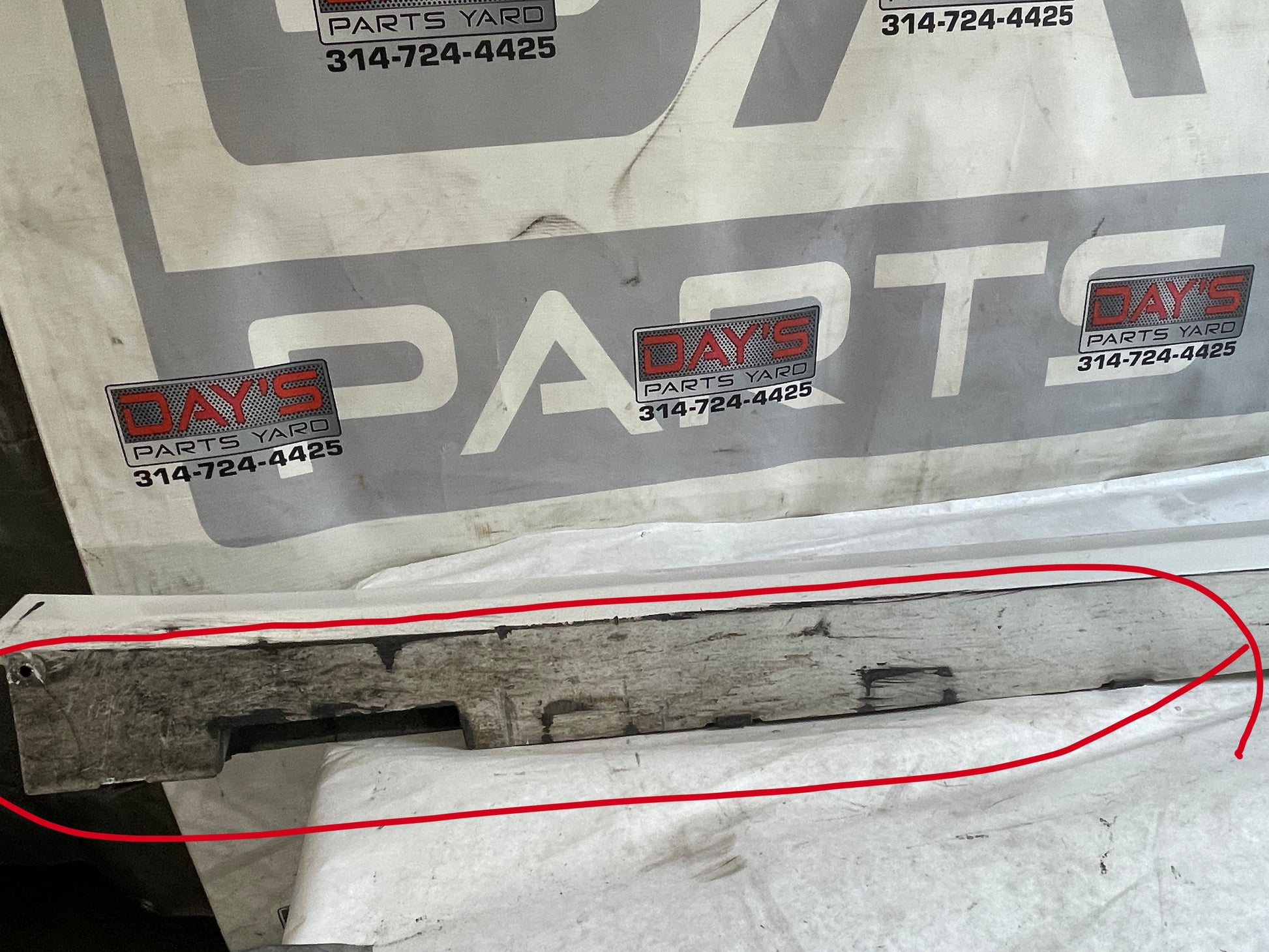 2018 Cadillac CTS-V LH Driver Rocker Molding Panel OEM - Day's Parts Yard