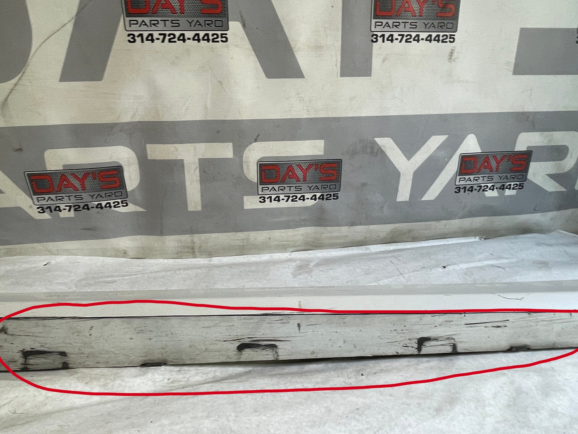 2018 Cadillac CTS-V LH Driver Rocker Molding Panel OEM - Day's Parts Yard