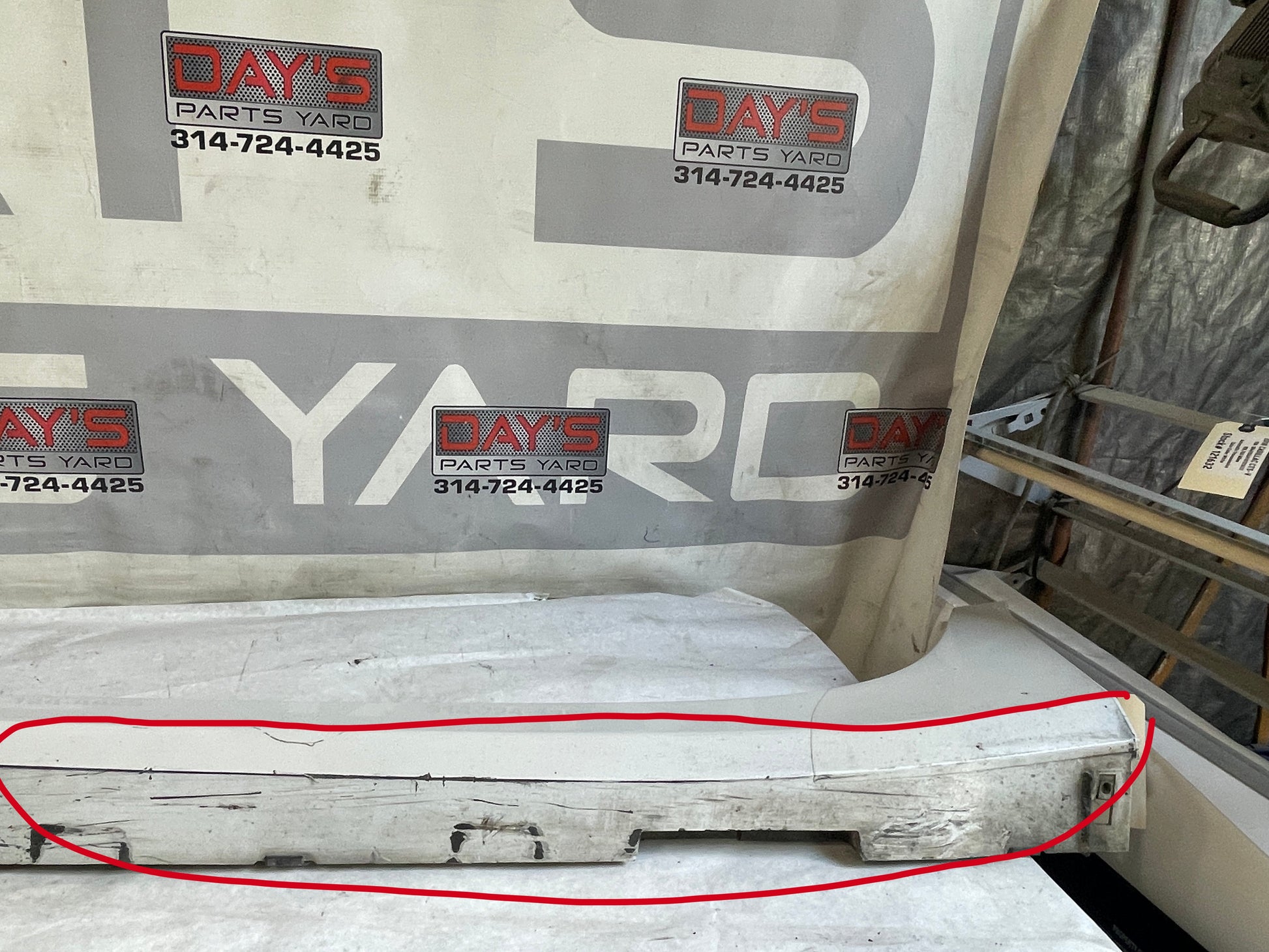 2018 Cadillac CTS-V LH Driver Rocker Molding Panel OEM - Day's Parts Yard