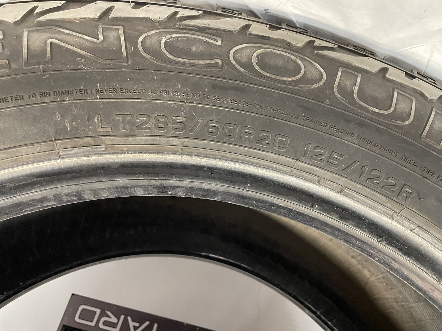 Sumitomo Encounter A/T LT285/60R20 Tire - Day's Parts Yard