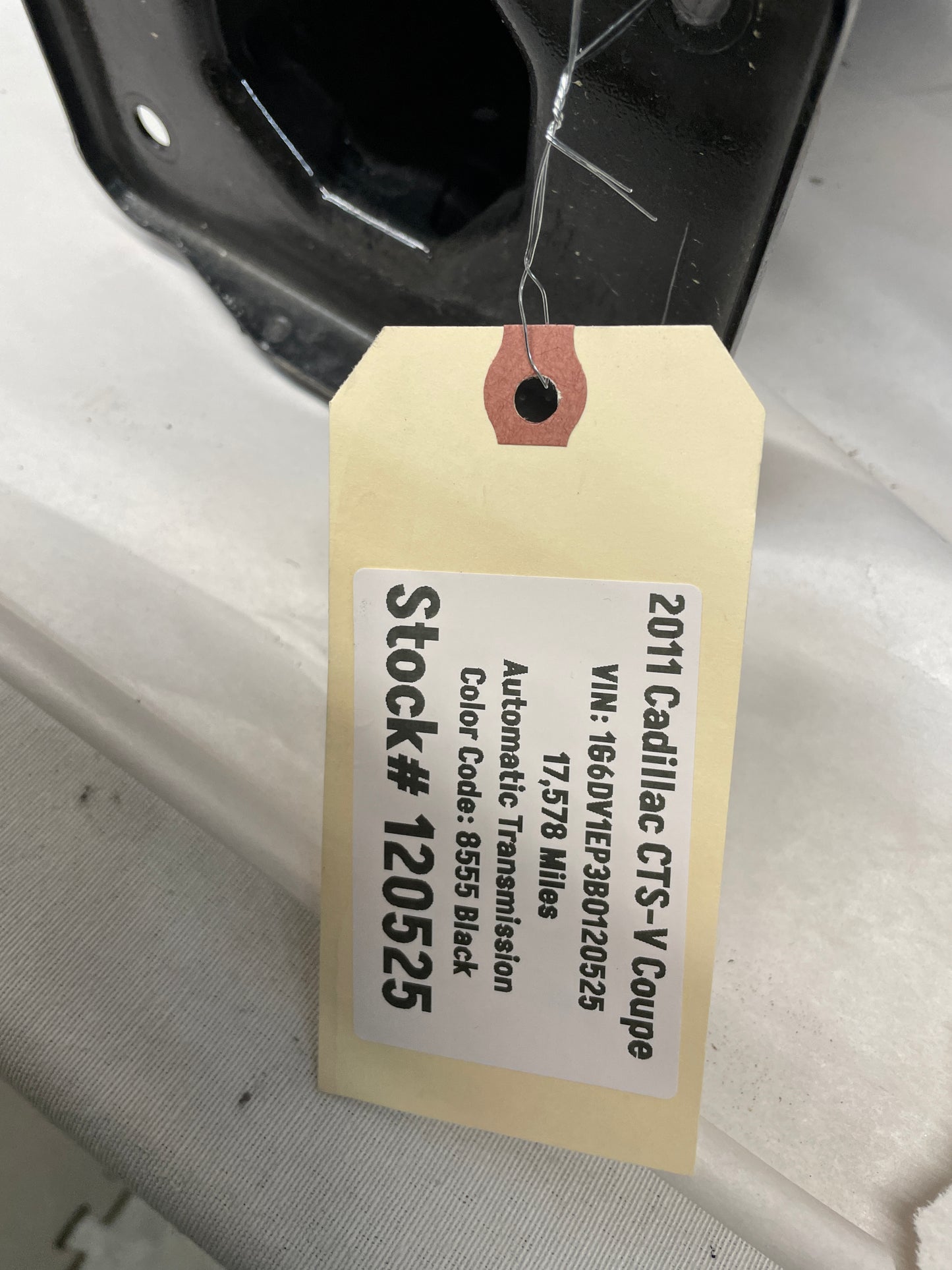 2011 Cadillac CTS-V Coupe Front Radiator Core Frame Support Bracket OEM - Day's Parts Yard