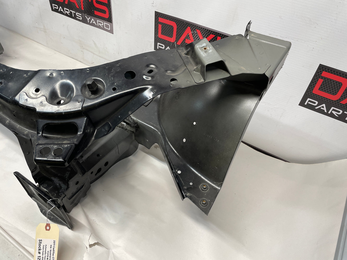 2011 Cadillac CTS-V Coupe Front Radiator Core Frame Support Bracket OEM - Day's Parts Yard