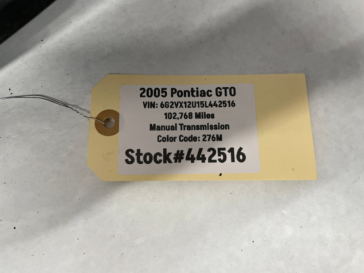 2005 Pontiac GTO 2 PC Windshield Wiper Cowl OEM - Day's Parts Yard