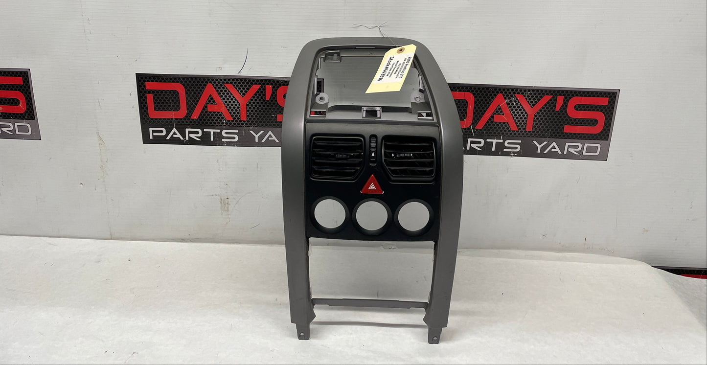 2005 Pontiac GTO Center Dash Radio HVAC Bezel Plate Panel Trim OEM - Day's Parts Yard