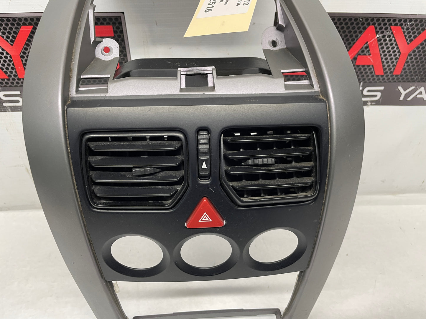 2005 Pontiac GTO Center Dash Radio HVAC Bezel Plate Panel Trim OEM - Day's Parts Yard
