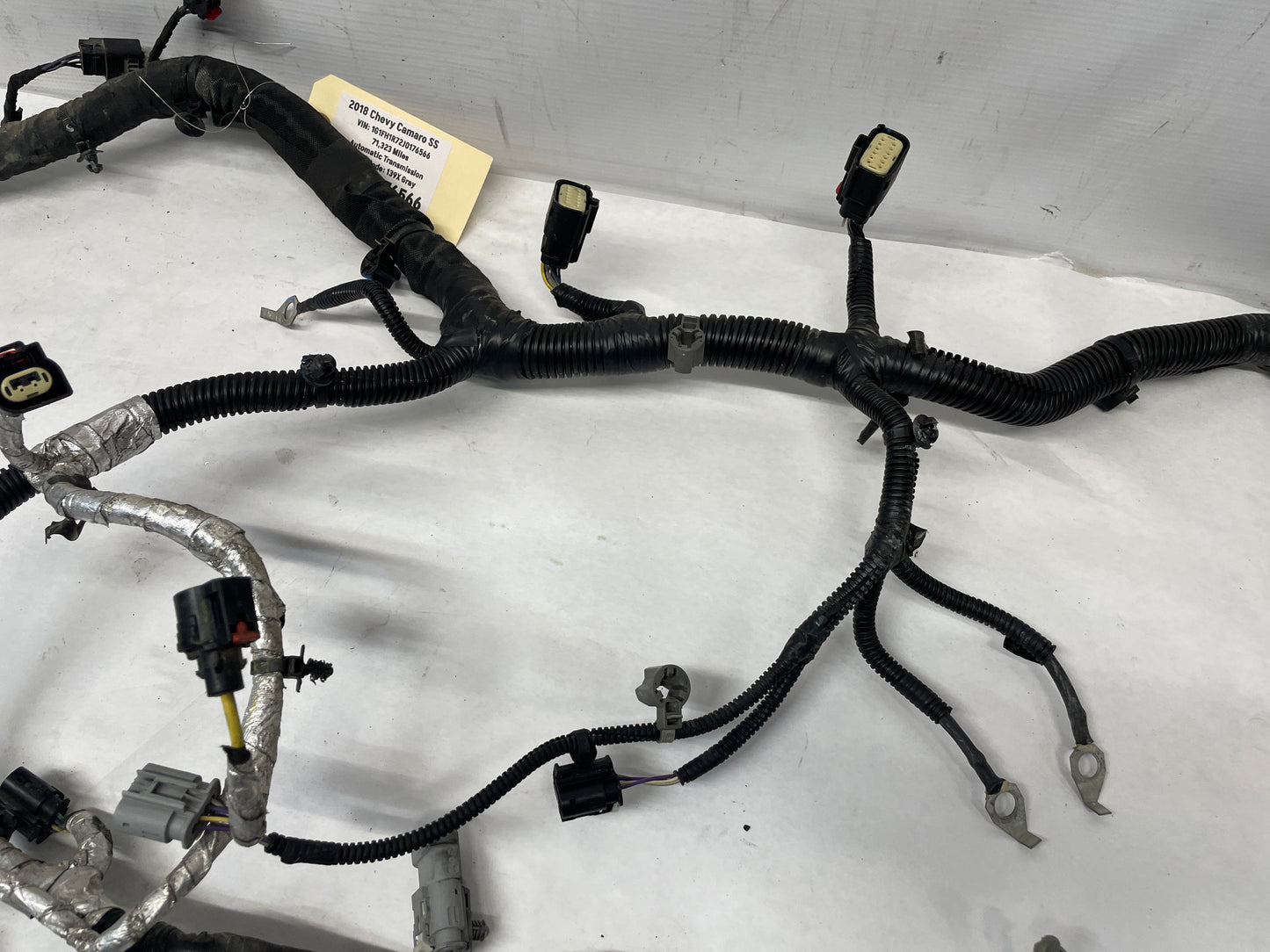 2018 Chevy Camaro SS Engine Motor Auto Transmission Wire Wiring Harness OEM - Day's Parts Yard