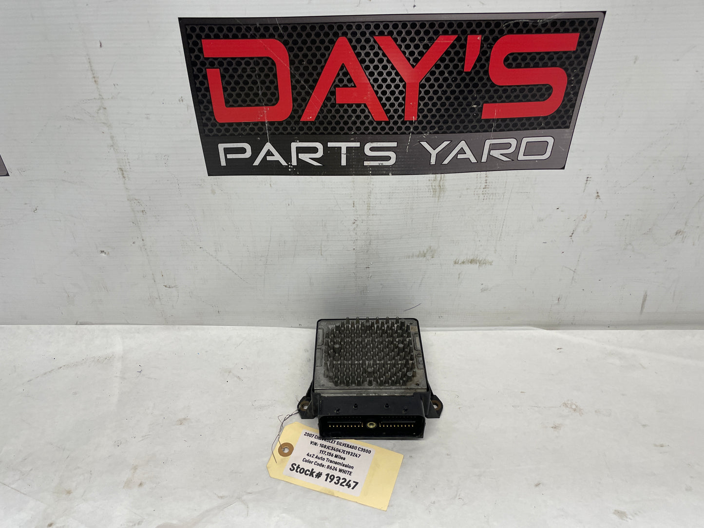 2007 Chevy Silverado C3500 Allison Transmission Control Module A40 TCM TCU OEM - Day's Parts Yard