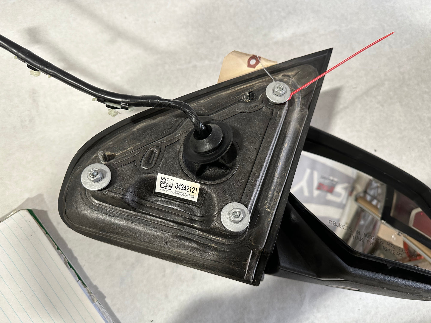 2018 GMC Sierra 1500 SLT RH Passenger Mirror Power Fold w/ Turn Signal OEM - Day's Parts Yard