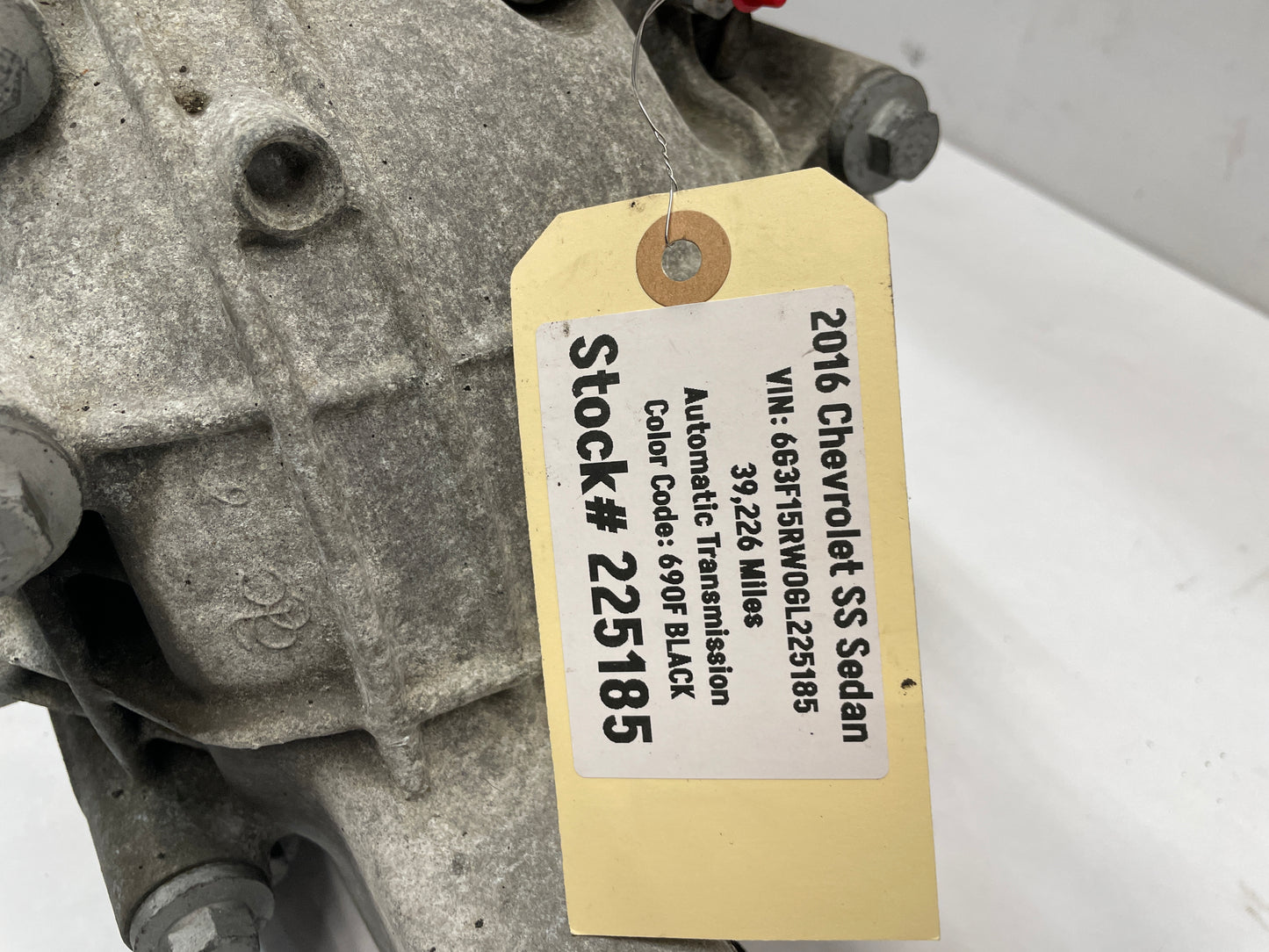 2016 Chevy SS Sedan Rear End Axle Carrier Rearend Diff Differential 3.27 LSD OEM - Day's Parts Yard