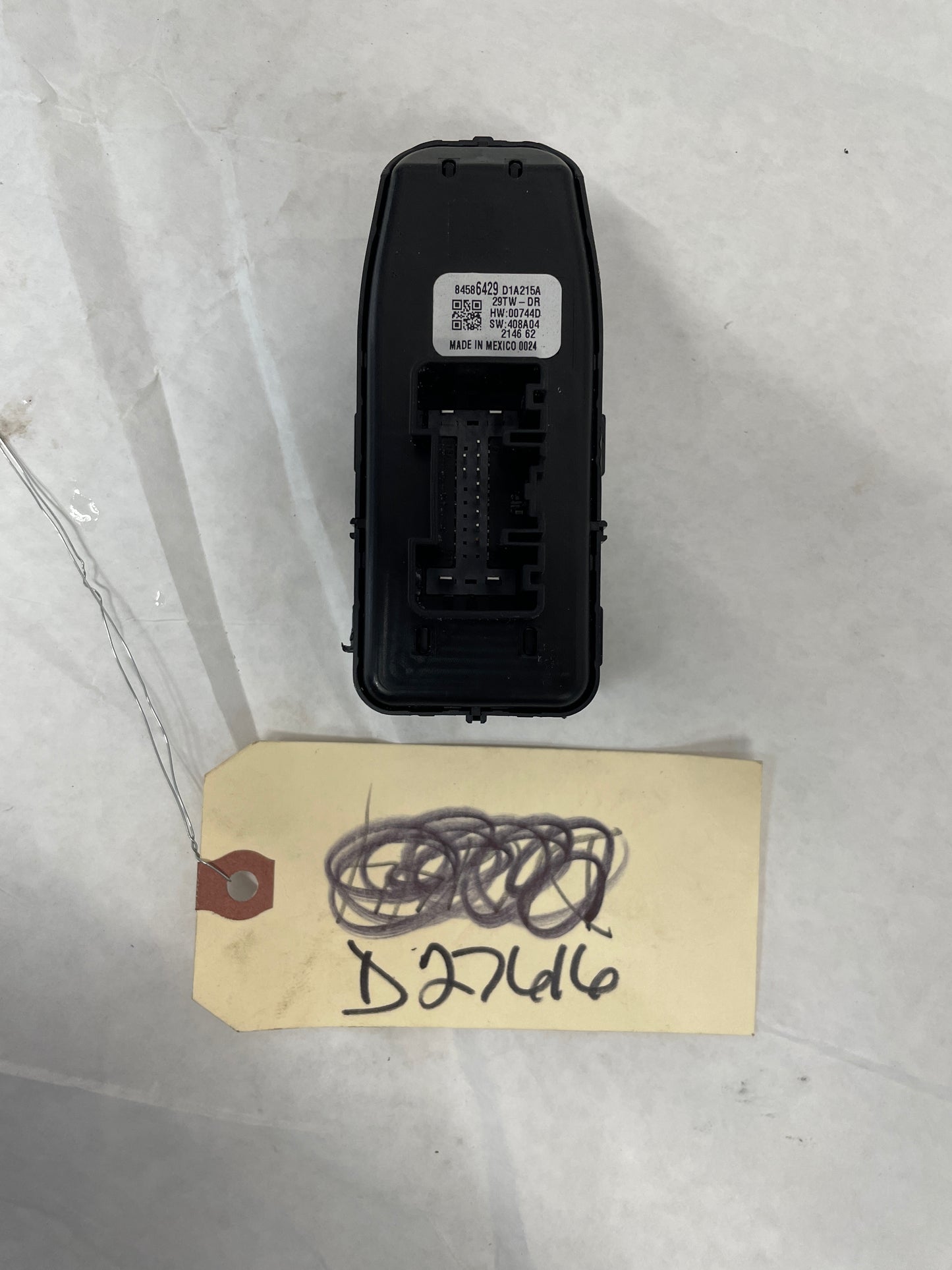 2022 Chevy Camaro SS LH Driver Front Door Master Control Switch OEM