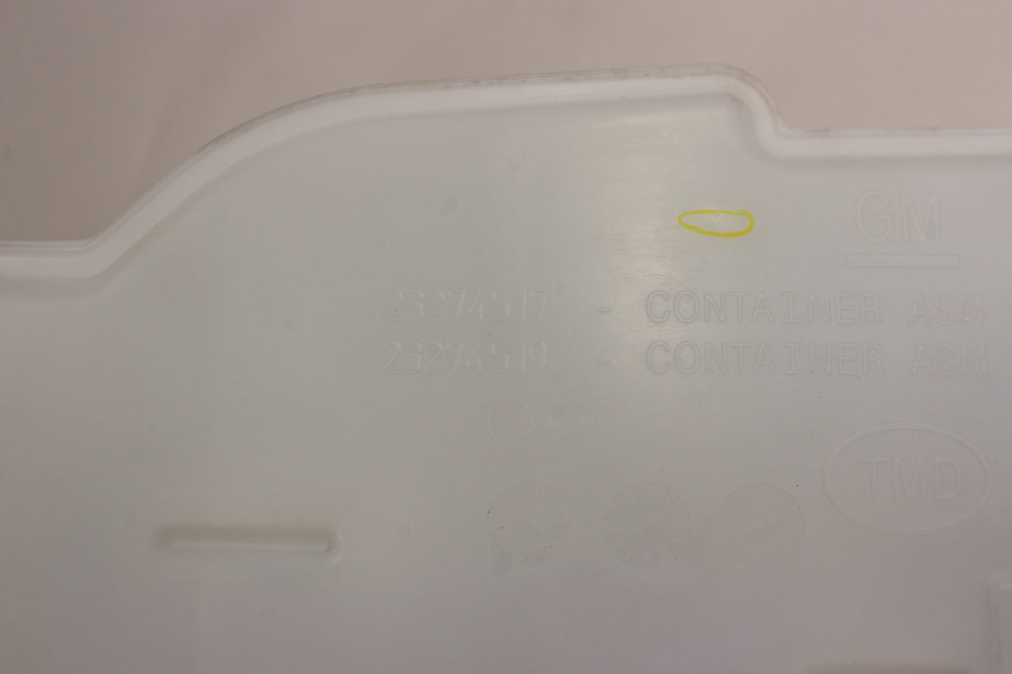 2016 Cadillac ATS-V Windshield Washer Reservoir Bottle OEM - Day's Parts Yard