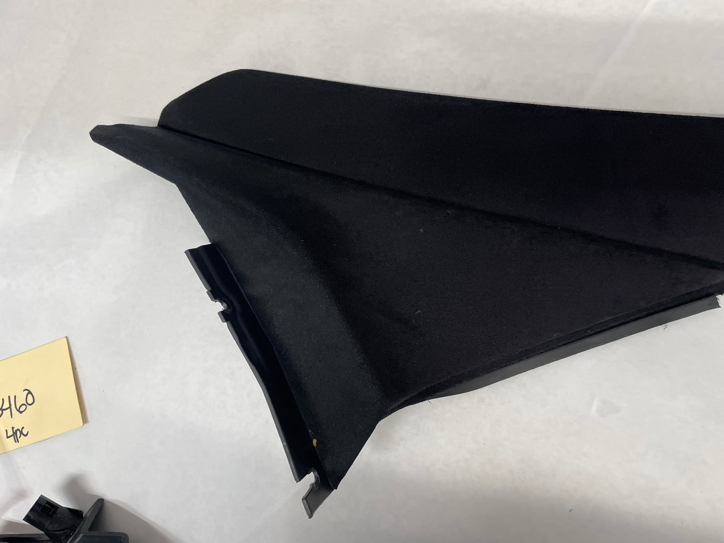 2005 Pontiac GTO RH & LH Console Interior Black Suede Trim Panels OEM - Day's Parts Yard