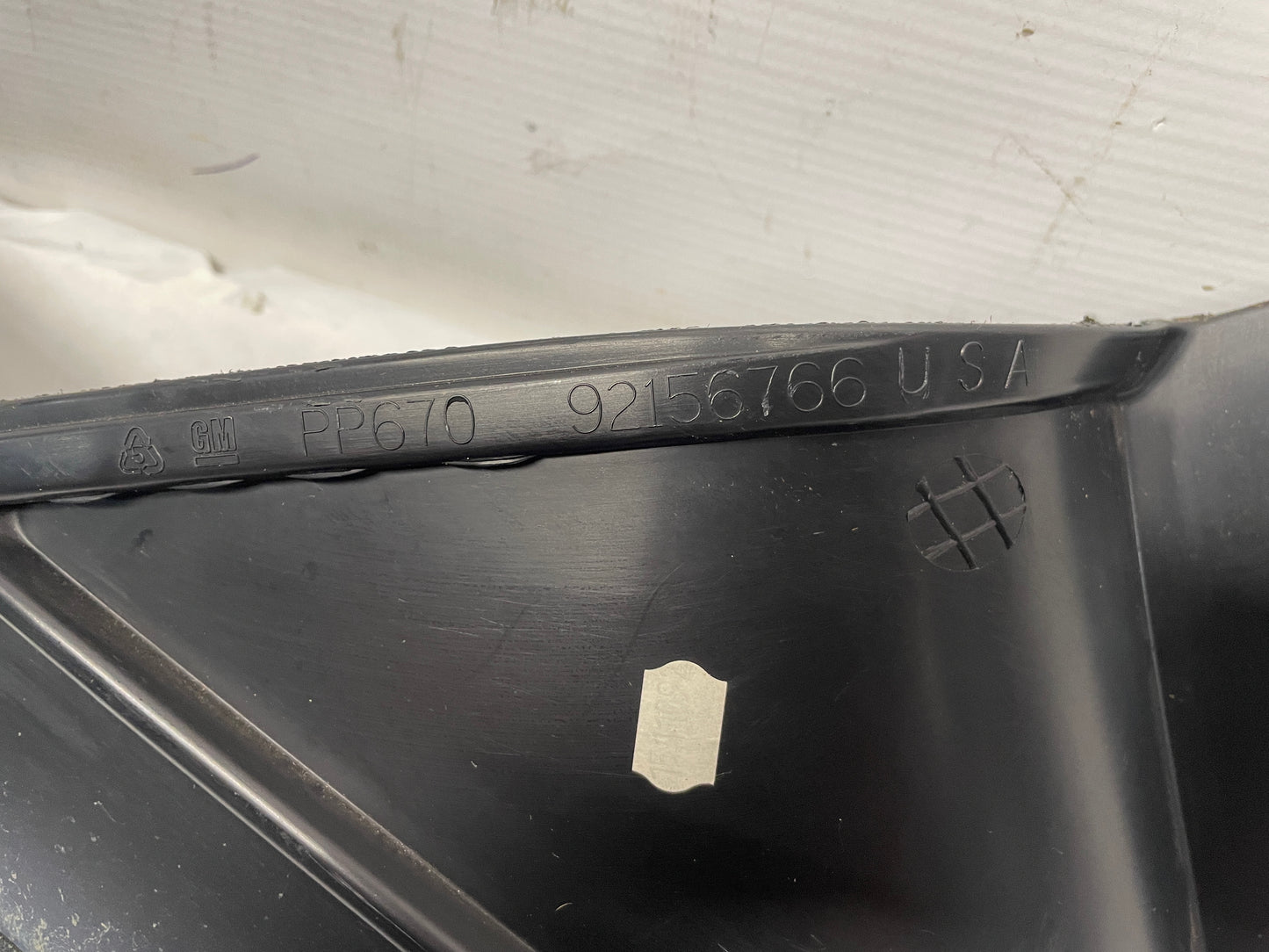 2005 Pontiac GTO RH & LH Console Interior Black Suede Trim Panels OEM - Day's Parts Yard