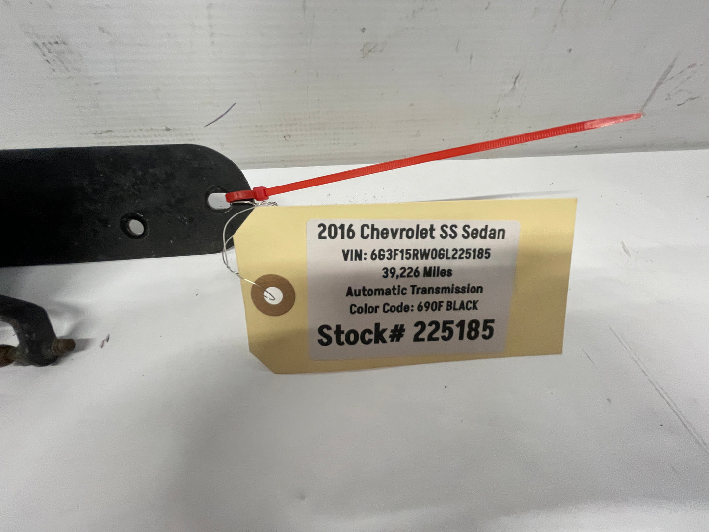 2016 Chevy SS Sedan RH Passenger Rear Ride Height Head Lamp Suspension Sensor OEM - Day's Parts Yard