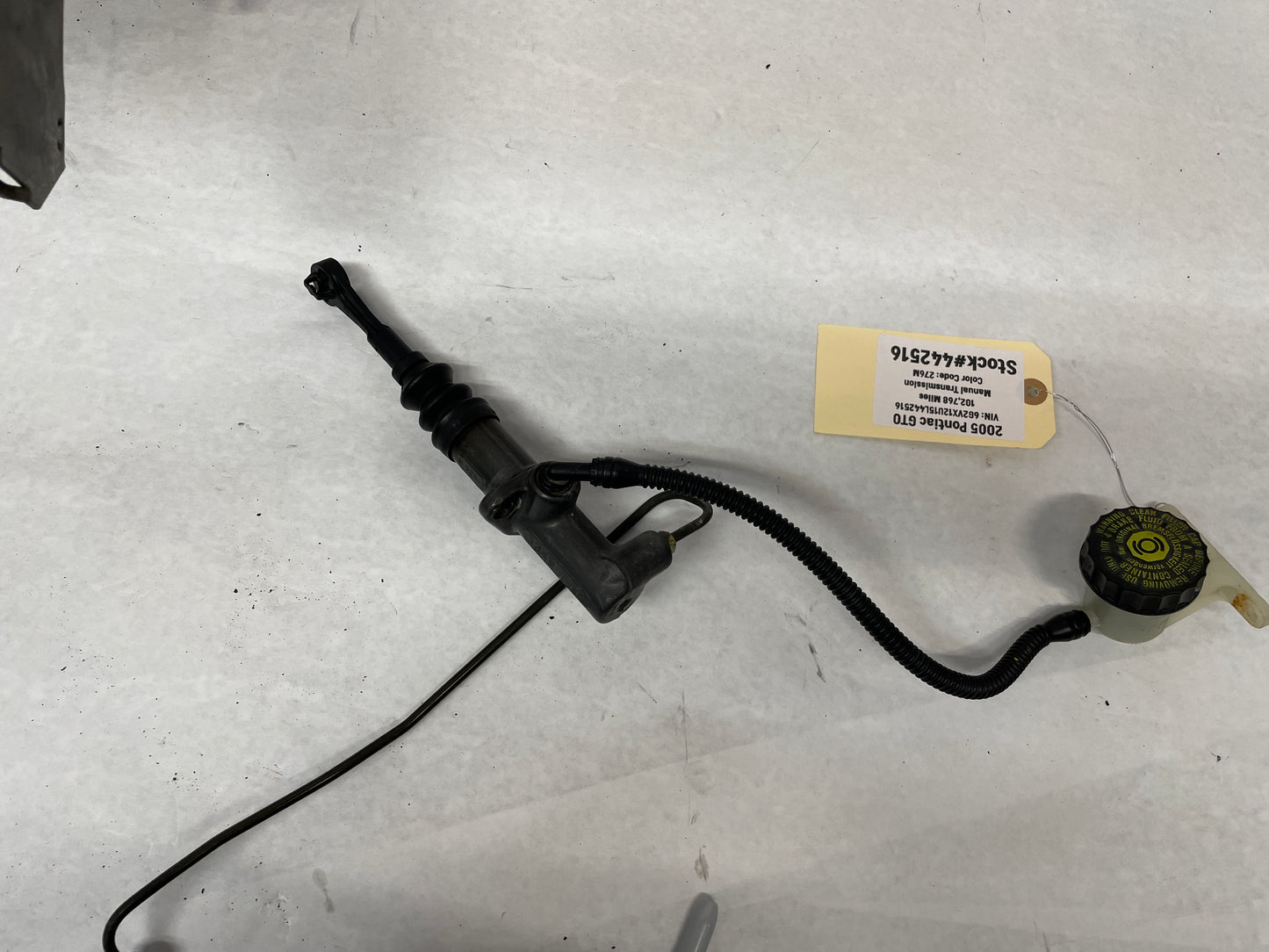 2005 Pontiac GTO Manual Brake & Clutch Pedal Assembly w/ Hydraulics OEM - Day's Parts Yard