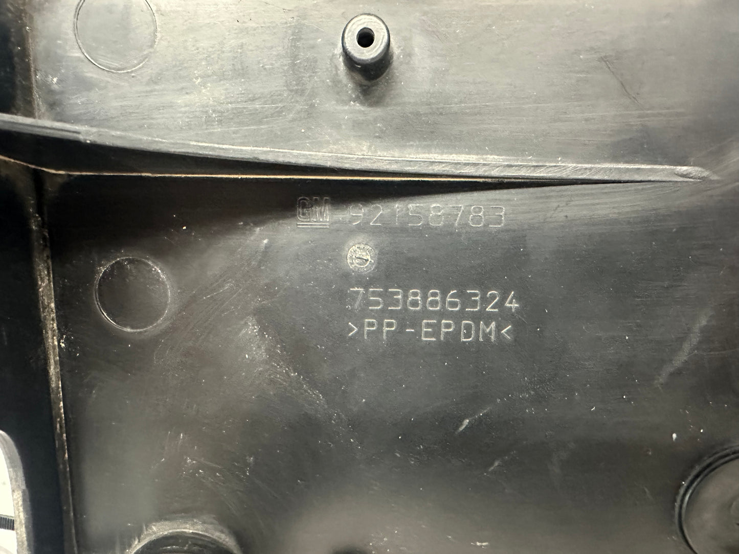 2006 Pontiac GTO Front Bumper License Plate Bracket OEM - Day's Parts Yard