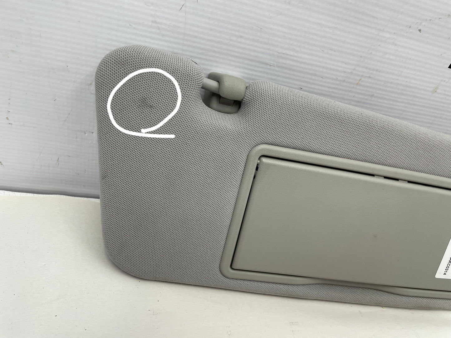 2015 Chevy SS Sedan Sun Visor Sunvisor Set w/ Clips OEM - Day's Parts Yard