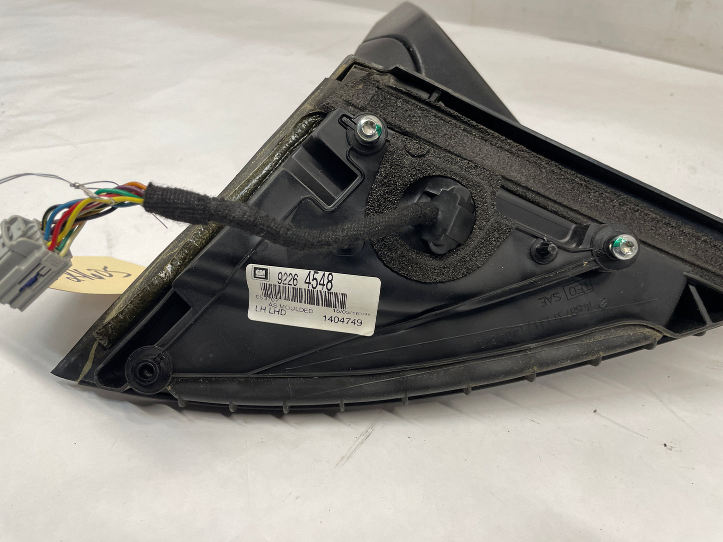 2016 Chevy SS Sedan LH Driver Exterior Out Side Mirror OEM - Day's Parts Yard