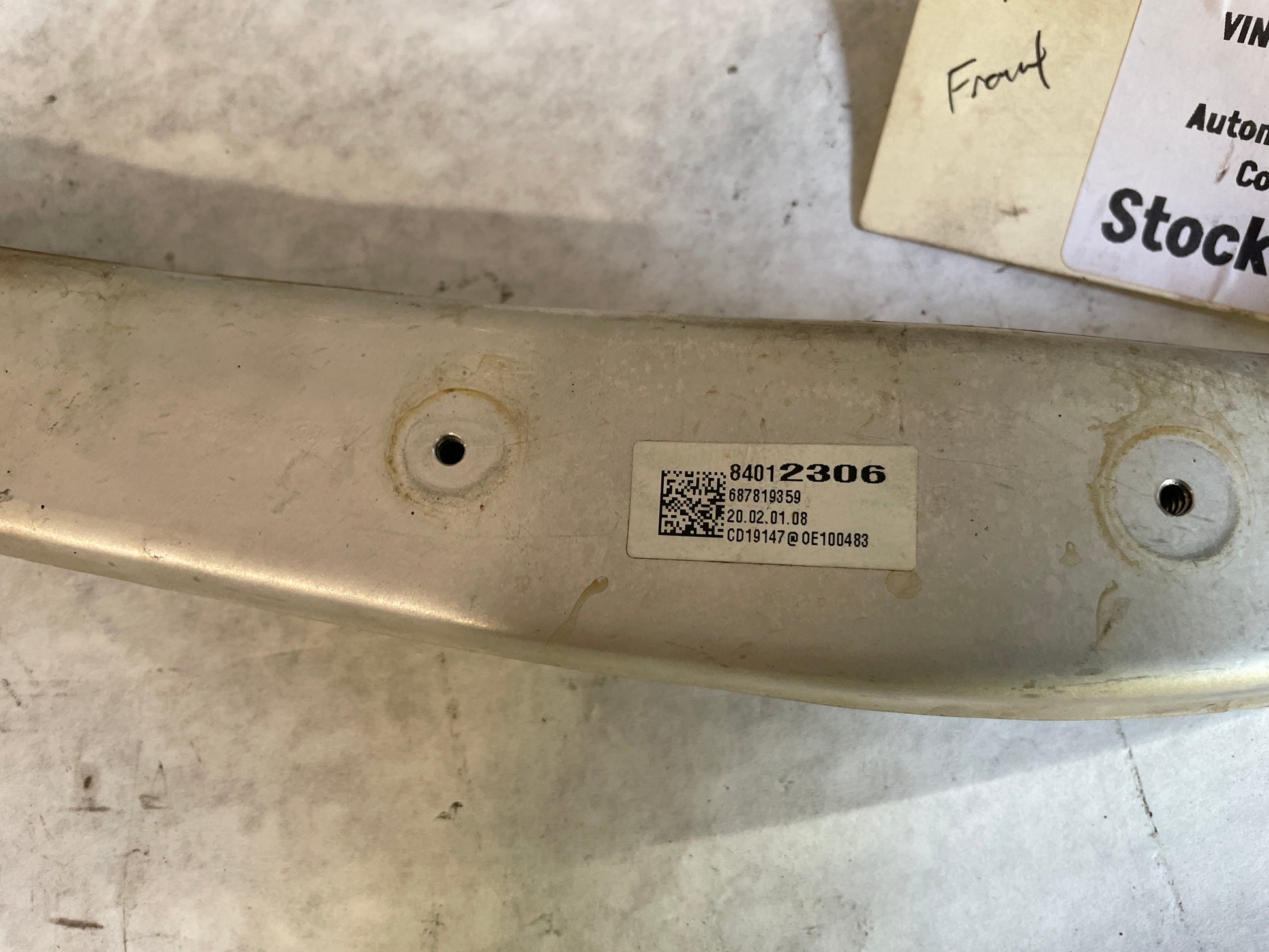 2020 Chevy Camaro SS Front RH Passenger Lower Control Arm OEM - Day's Parts Yard