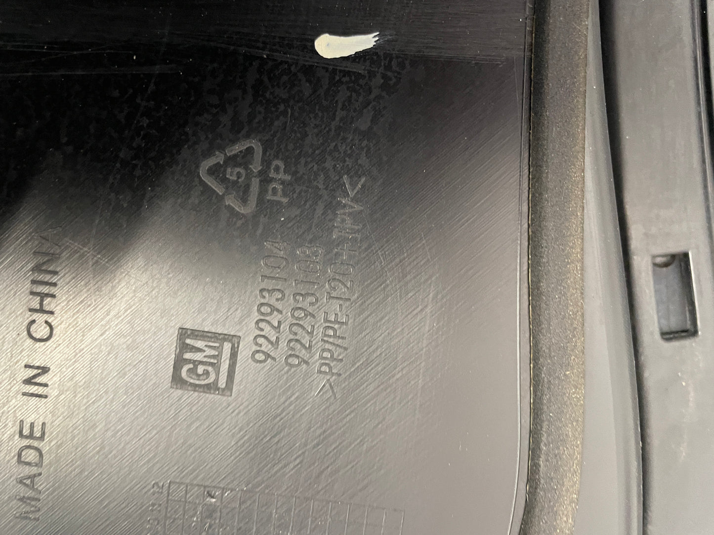 2017 Chevy SS Sedan Windshield Wiper Cowl OEM - Day's Parts Yard