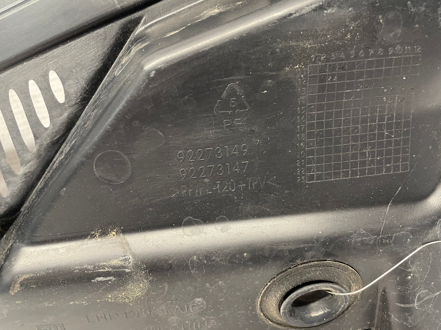 2016 Chevy SS Sedan Windshield Wiper Cowl OEM - Day's Parts Yard