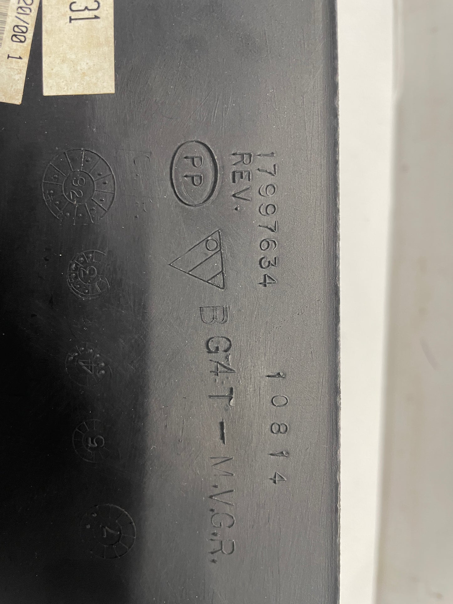 2000 Chevy Camaro Z28 Glove Box Compartment OEM - Day's Parts Yard