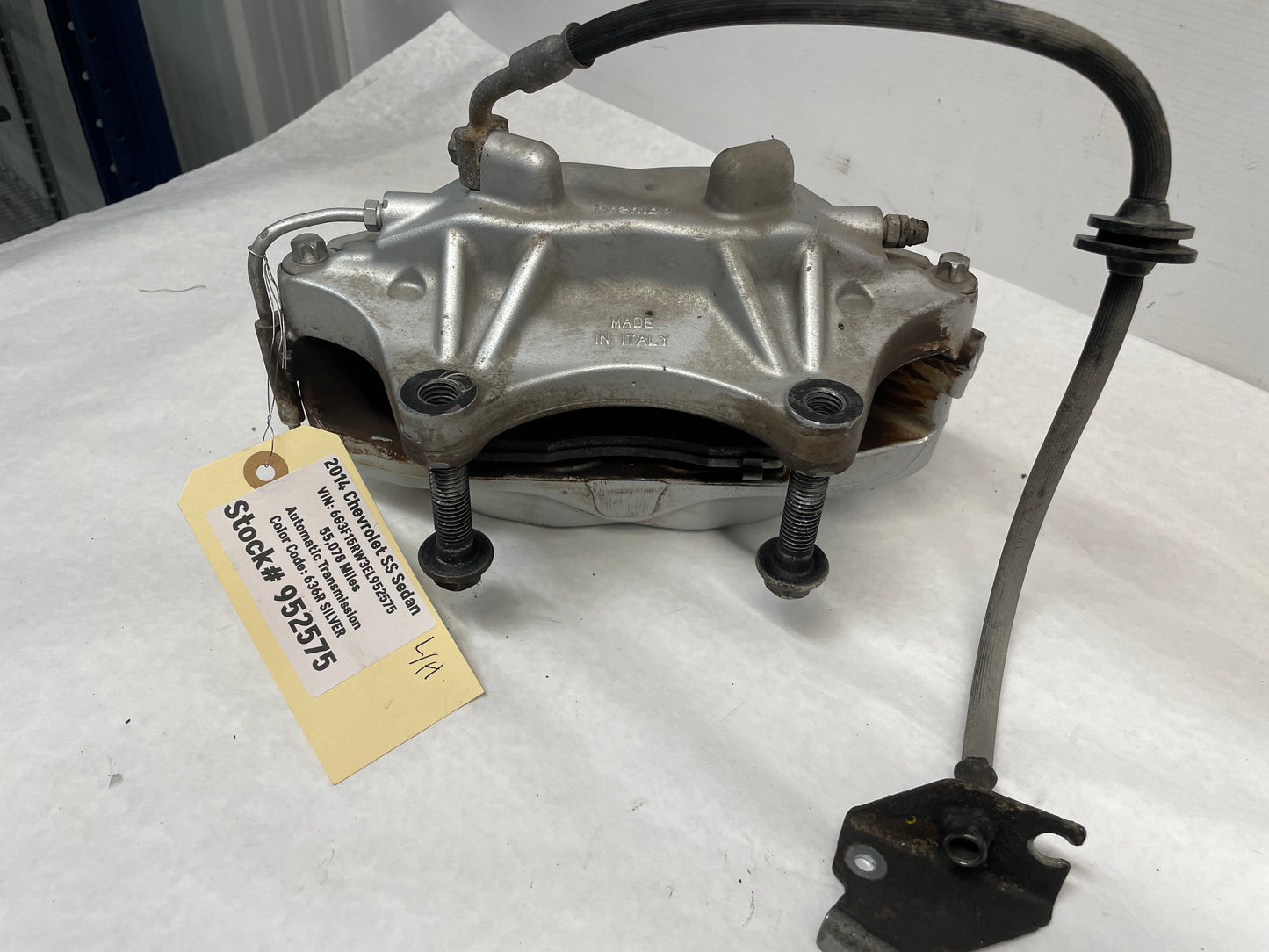 2014 Chevy SS Sedan Front Brembo Brake Calipers & Rotors OEM
