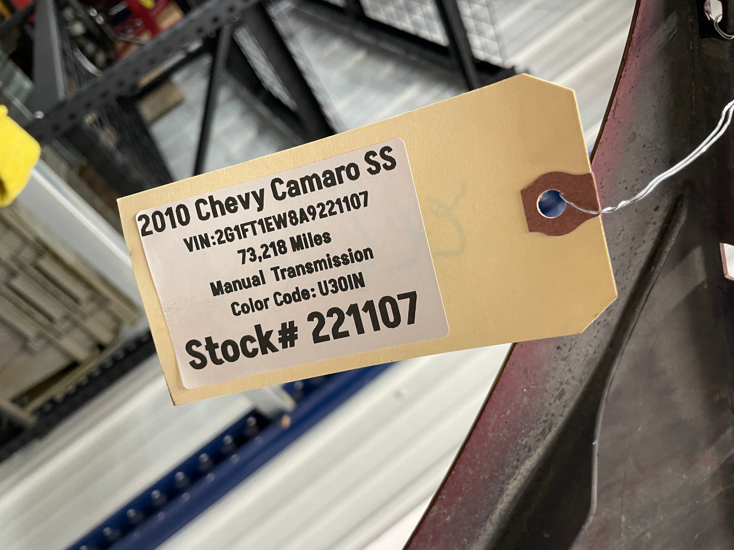 2010 Chevy Camaro SS Complete Rear Bumper Cover OEM - Day's Parts Yard