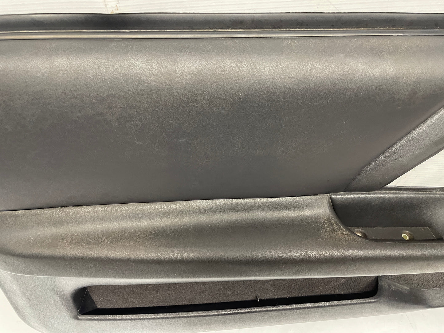 2000 Chevy Camaro Z28 LH Driver Interior Door Panel Trim Ebony Black OEM - Day's Parts Yard