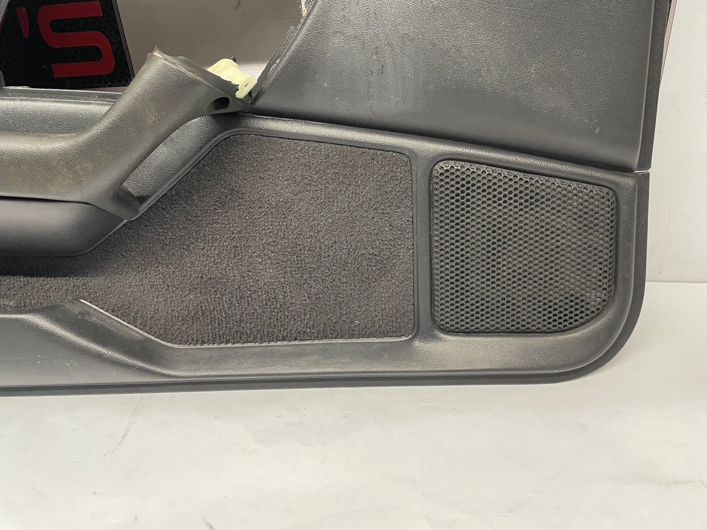 2000 Chevy Camaro Z28 LH Driver Interior Door Panel Trim Ebony Black OEM - Day's Parts Yard