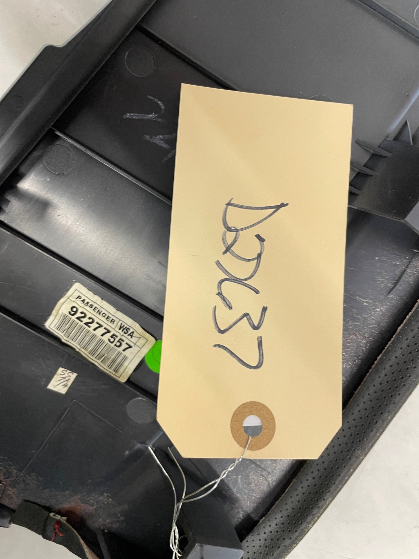 2017 Chevy SS Sedan RH Passenger Black Suede Dash Trim Panel Insert OEM