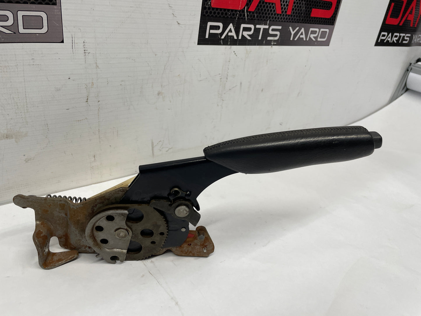 2000 Chevy Camaro Z28 Emergency Parking E-Brake w/ Black Ebony Leather Handle OEM - Day's Parts Yard