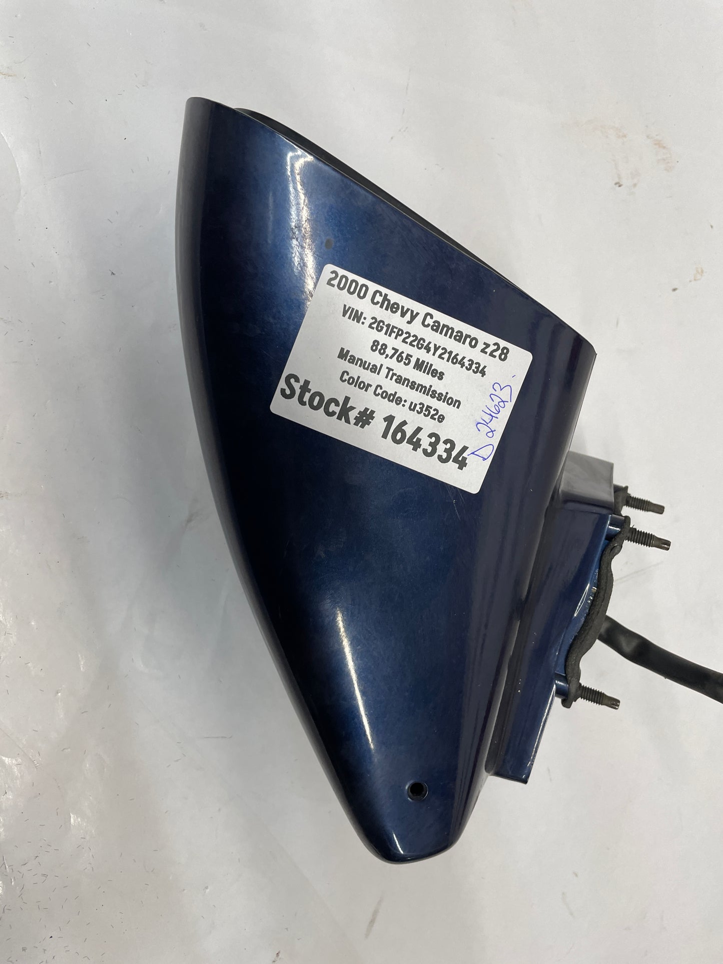 2000 Chevy Camaro Z28 LH Driver Exterior Out Side Mirror OEM - Day's Parts Yard