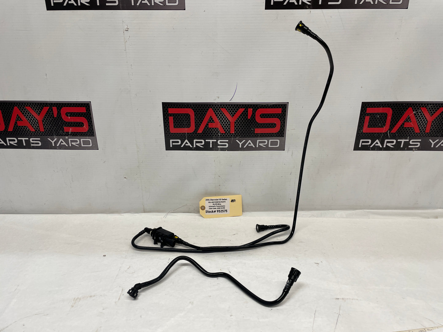 2014 Chevy SS Sedan Intake Evap Lines Tubes Hoses OEM
