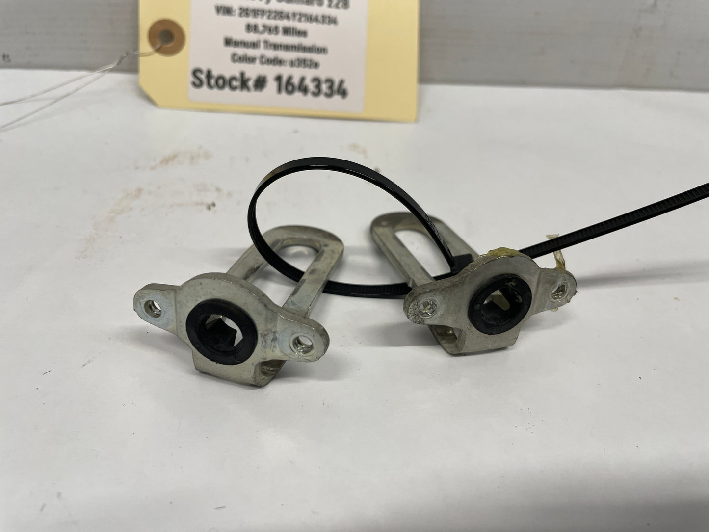 2000 Chevy Camaro Z28 LH Driver T-Top Brackets Retainers OEM - Day's Parts Yard