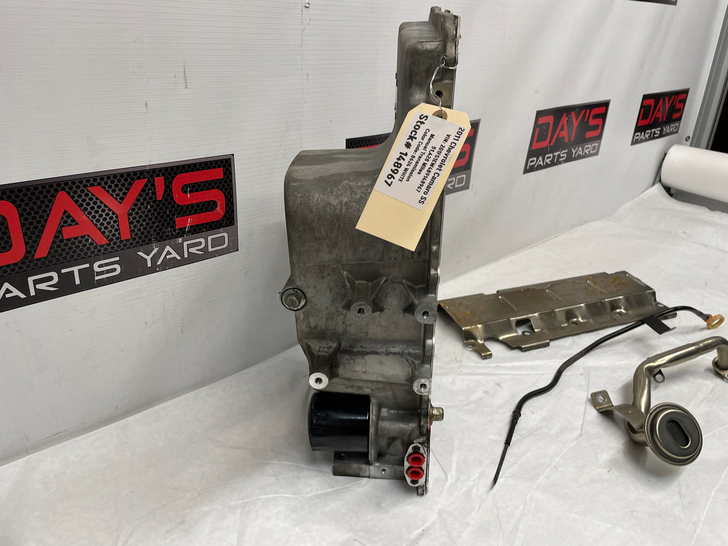 2011 Chevy Camaro SS Oil Pick Up Tube Windage Tray Dip Stick OEM