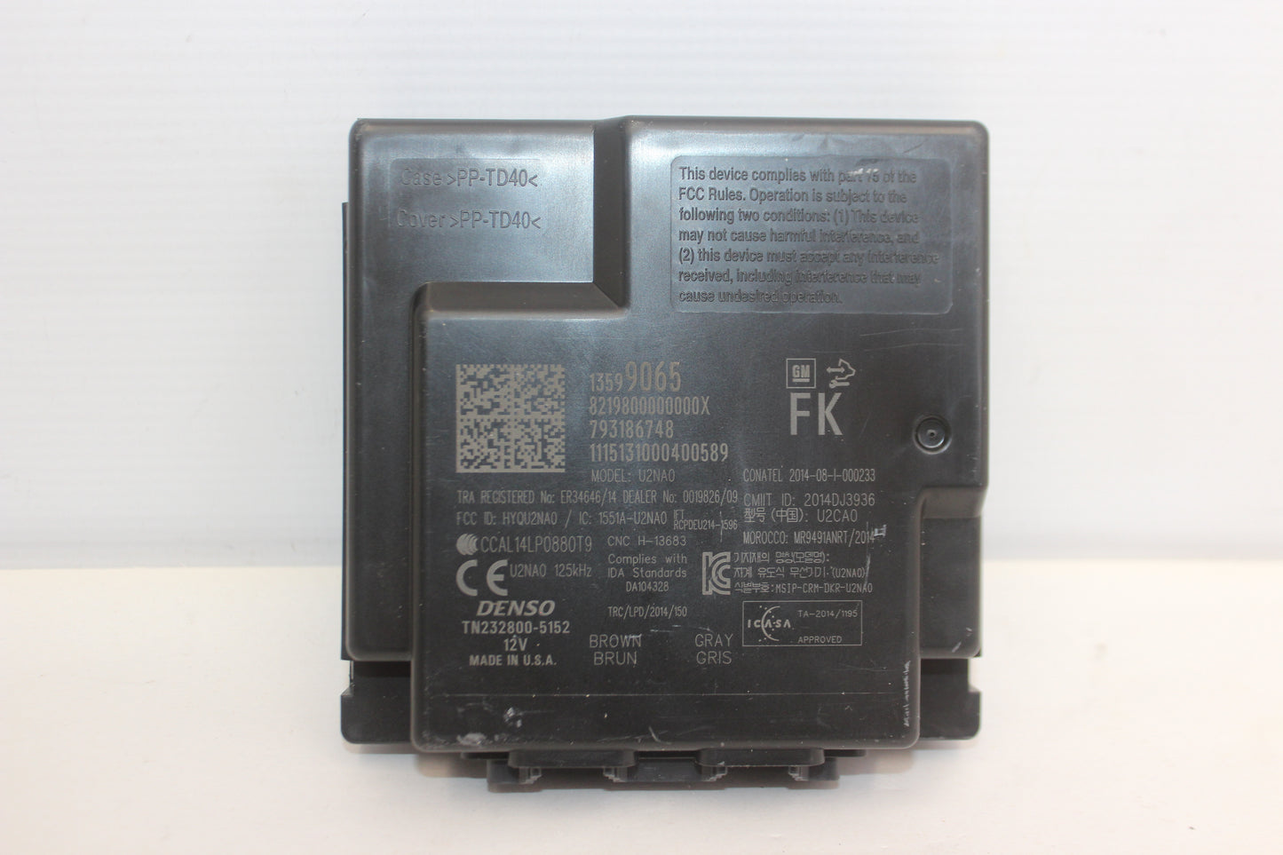 2016 Cadillac ATS-V Keyless Entry Control Module OEM - Day's Parts Yard
