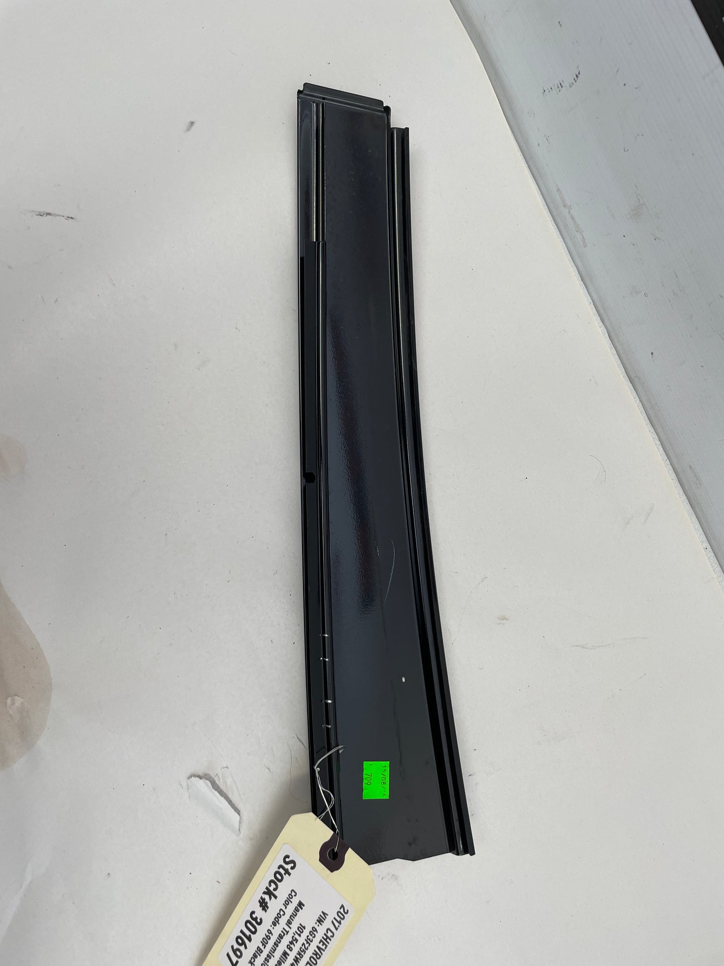 2017 Chevy SS Sedan LH Driver Rear Black Pillar Post Door Cover Applique OEM - Day's Parts Yard
