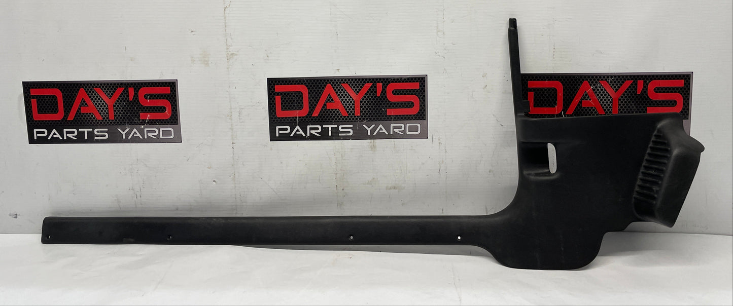 2000 Chevy Camaro Z28 LH Driver Interior Kick Panel Sill Trim Black Ebony OEM - Day's Parts Yard