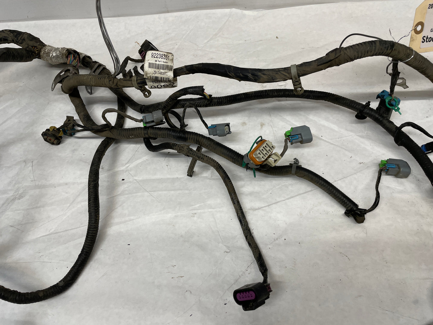 2011 Chevy Camaro SS Engine Motor Manual Transmission Wire Wiring Harness OEM