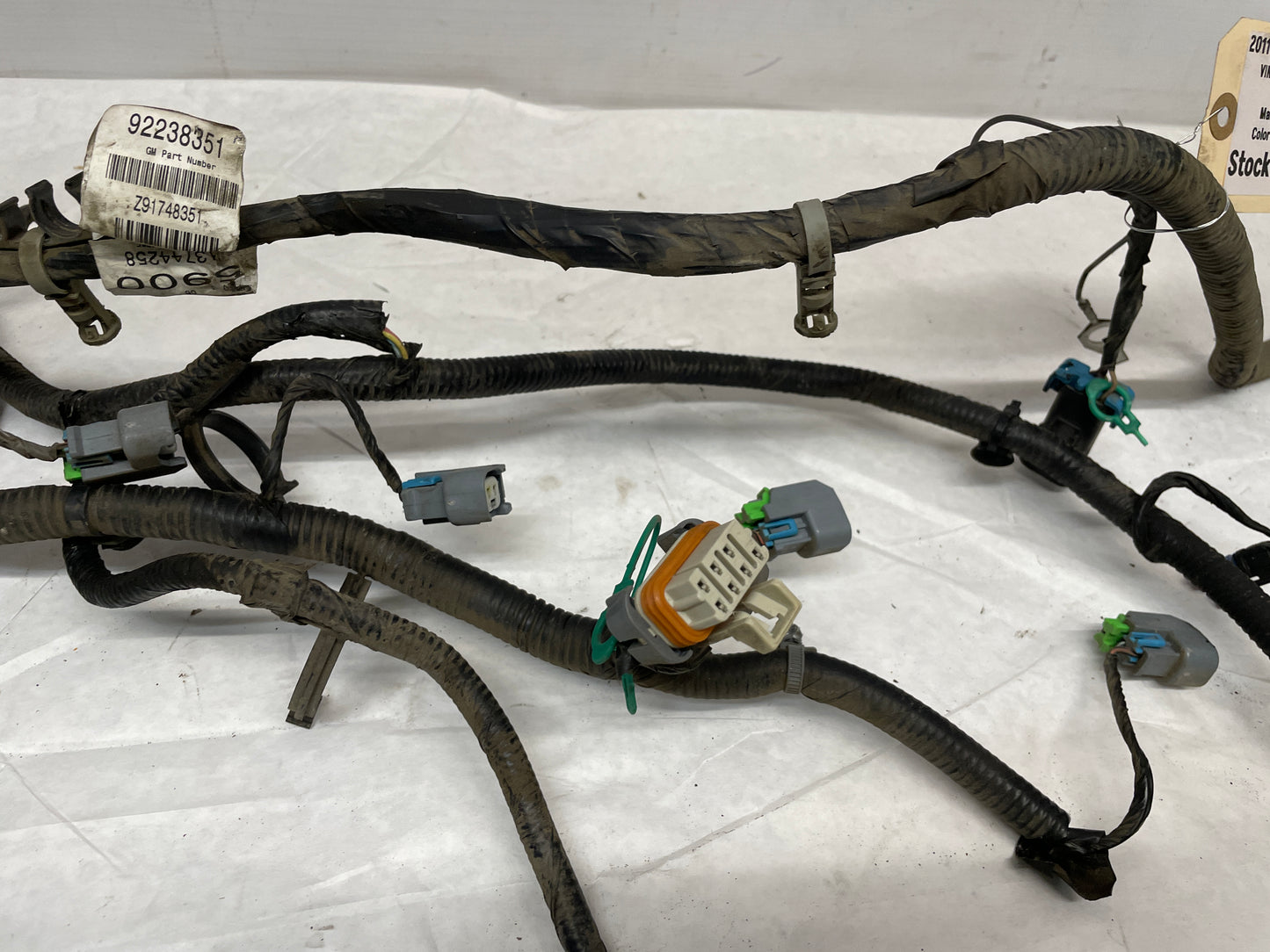 2011 Chevy Camaro SS Engine Motor Manual Transmission Wire Wiring Harness OEM