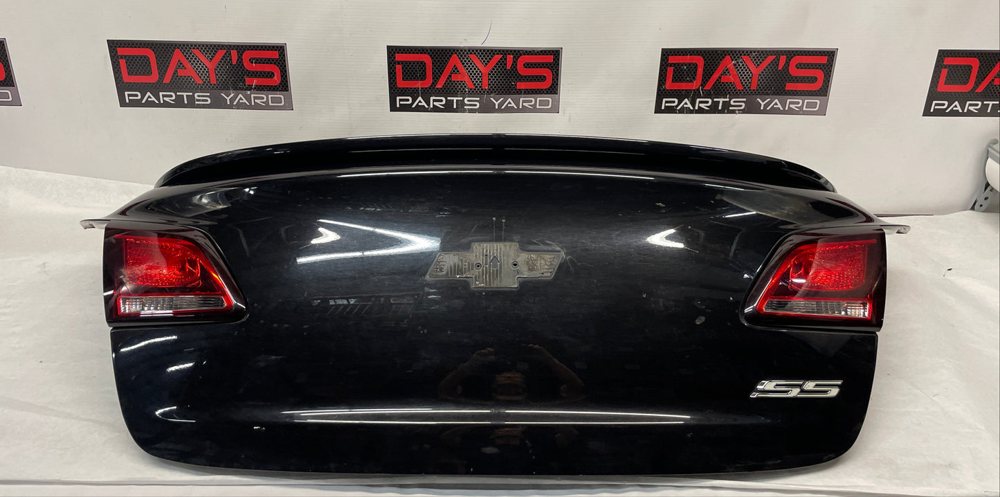2014 Chevrolet SS Sedan Trunk Deck Lid Black OEM