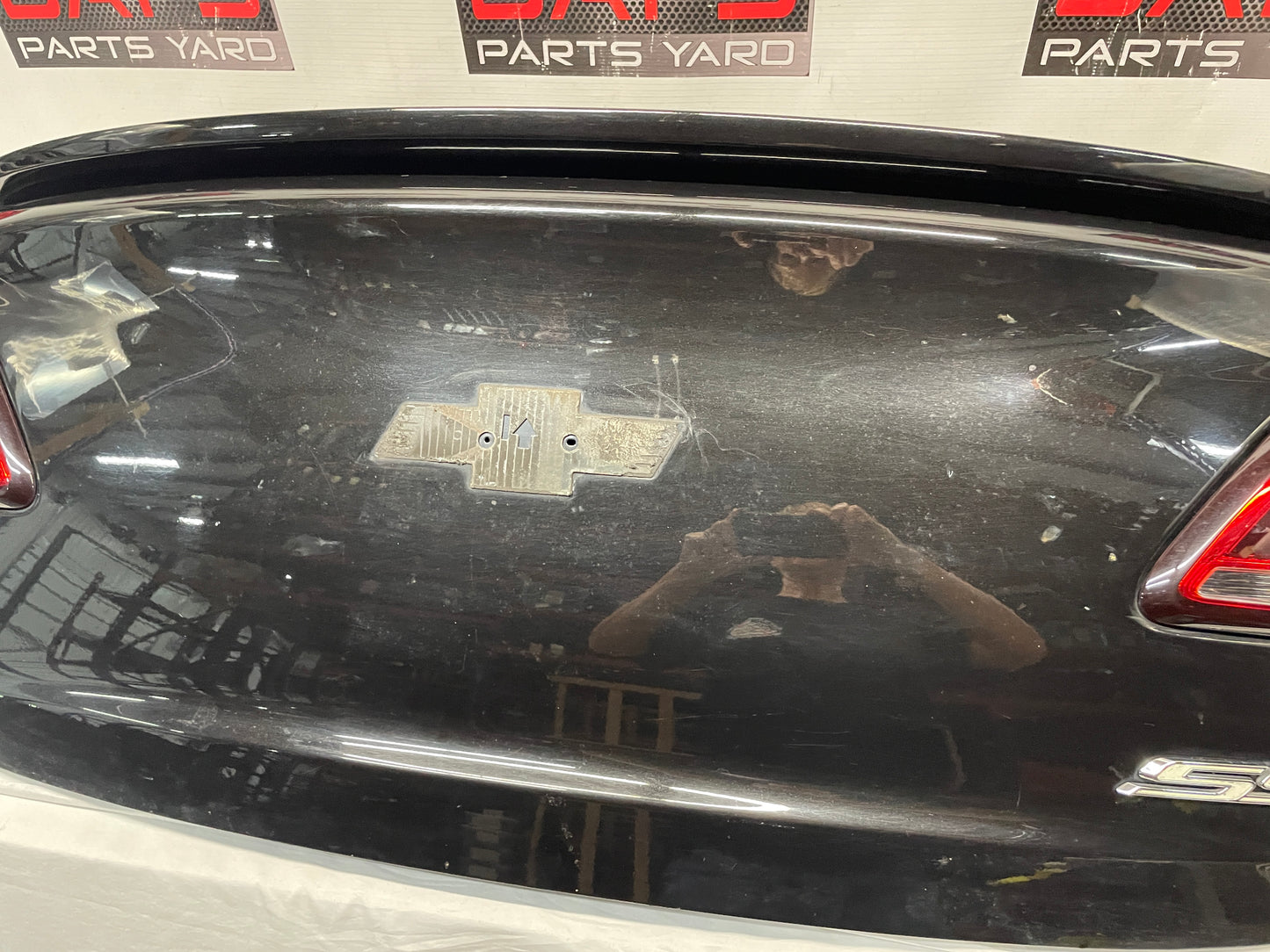 2014 Chevrolet SS Sedan Trunk Deck Lid Black OEM