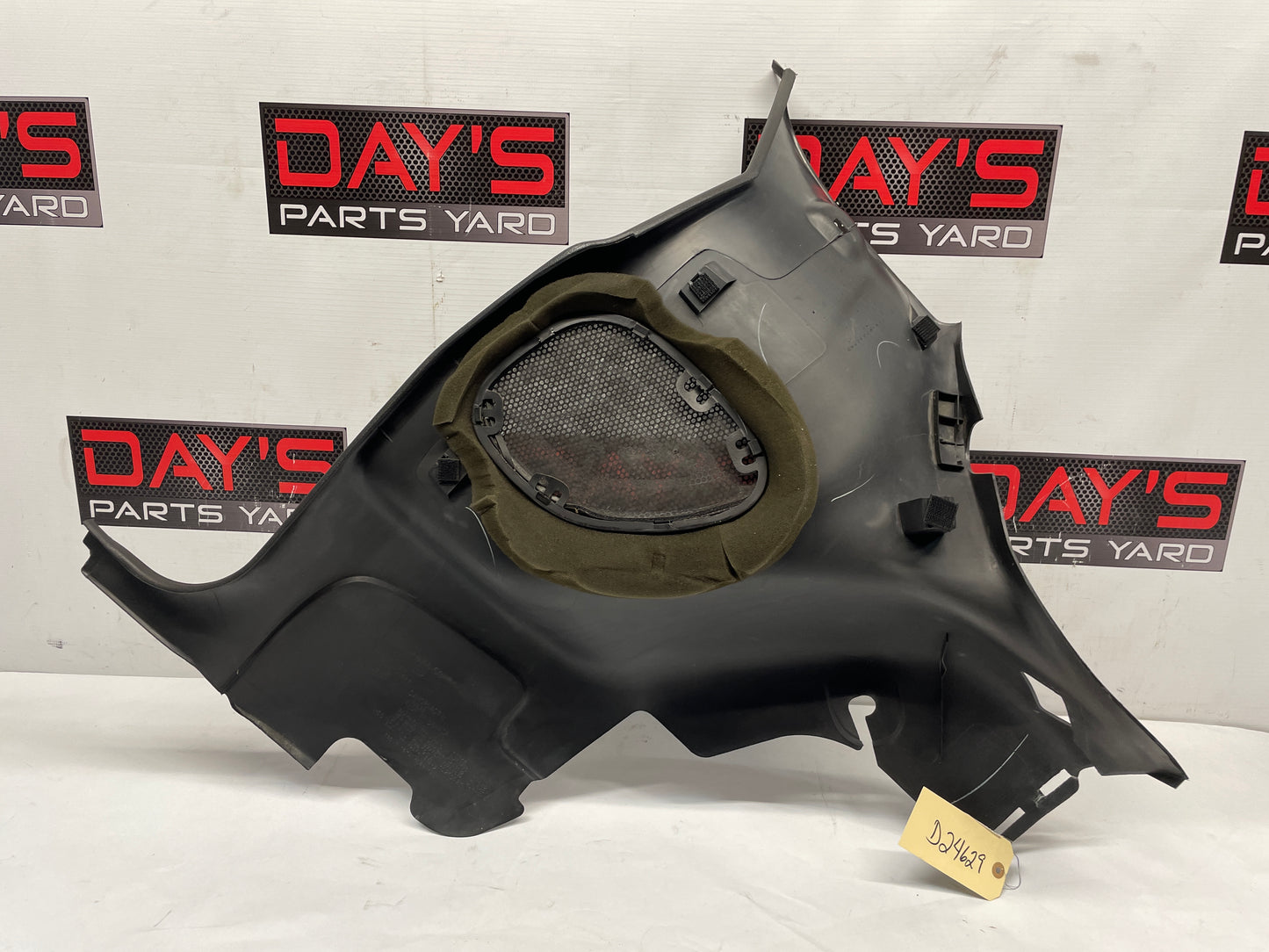 2000 Chevy Camaro Z28 LH Driver Rear Interior Quarter Trim Panel Ebony Black OEM - Day's Parts Yard