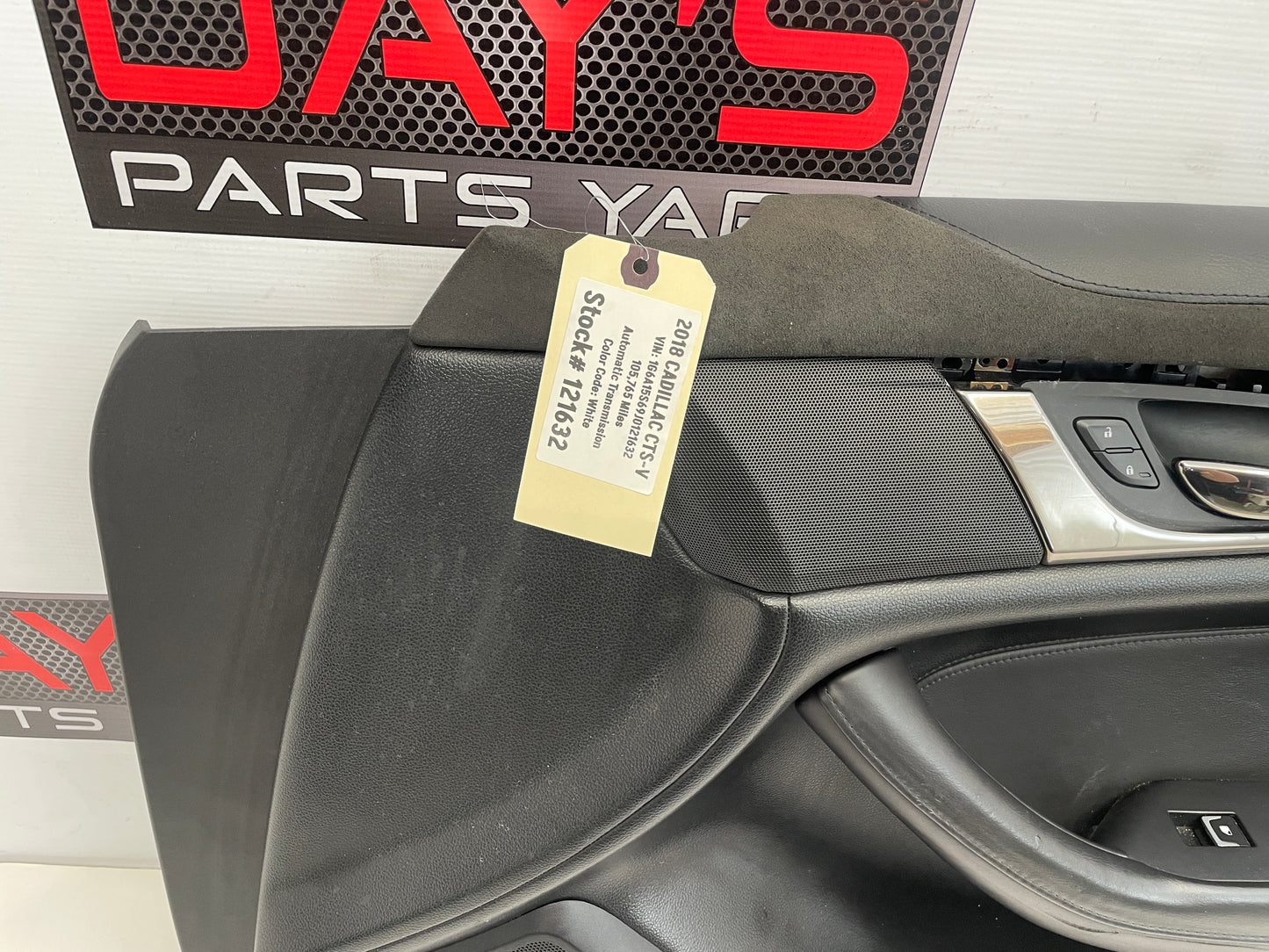 2018 Cadillac CTS-V Front RH Passenger Door Panel OEM - Day's Parts Yard