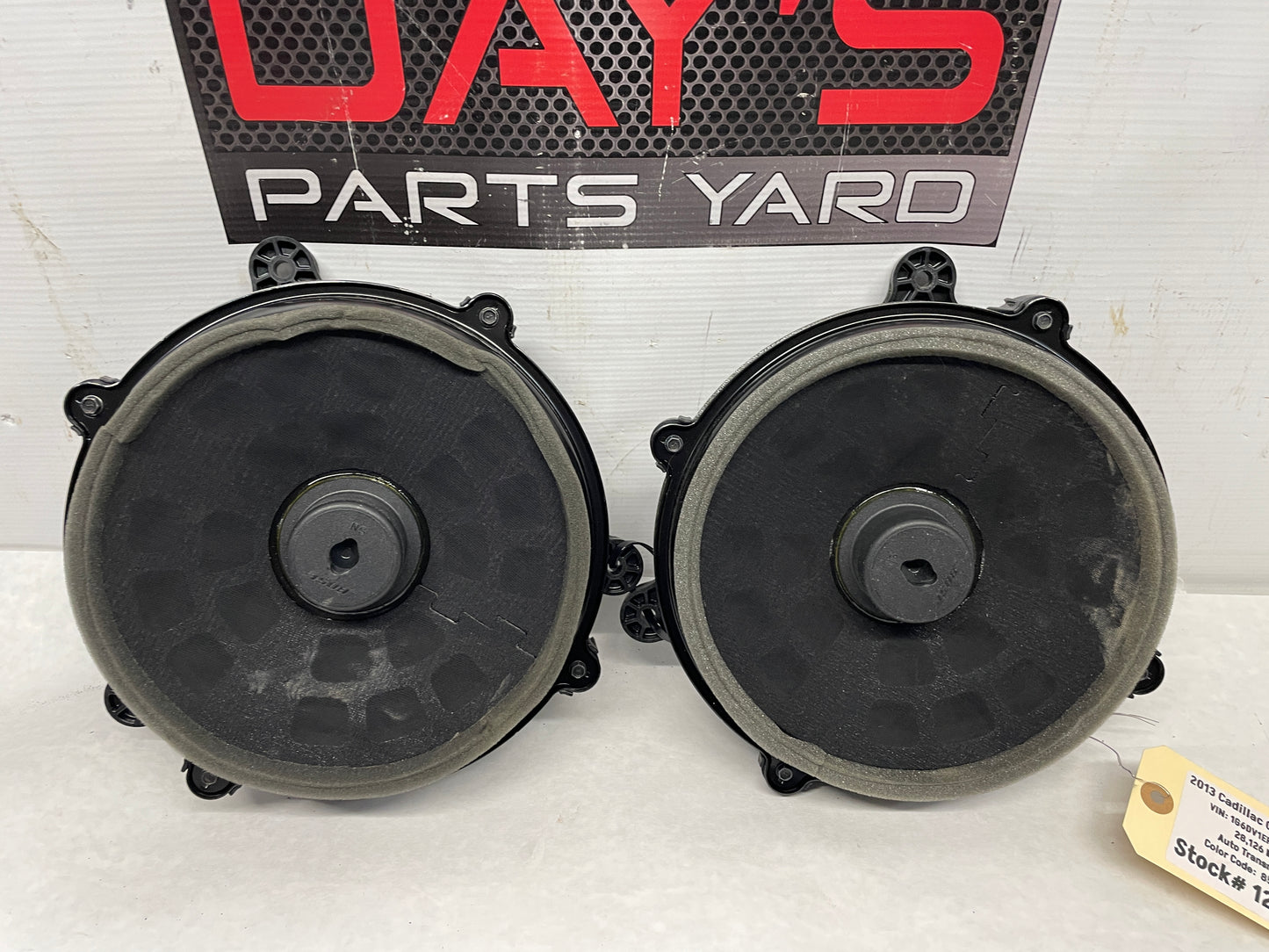 2013 Cadillac CTS-V Coupe RH & LH Door Bose Speakers OEM - Day's Parts Yard